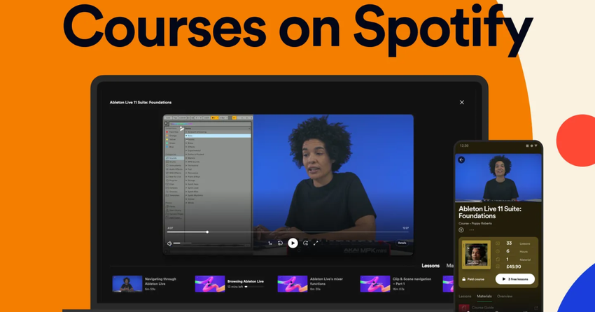 Spotify test nieuwe functionaliteit. Het platform werkt aan een educatief videoformaat