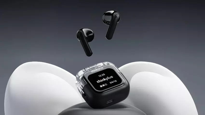 Lenovo brengt LP70 Pro hoofdtelefoon uit met kleurentouchscreen op de behuizing