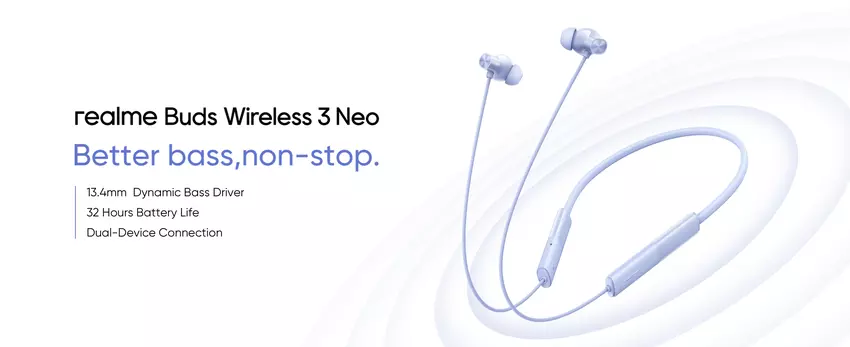 realme kondigde Buds Wireless 3 Neo aan met Bluetooth 5.4, Google Fast Pair en een batterijlevensduur tot 32 uur voor $16