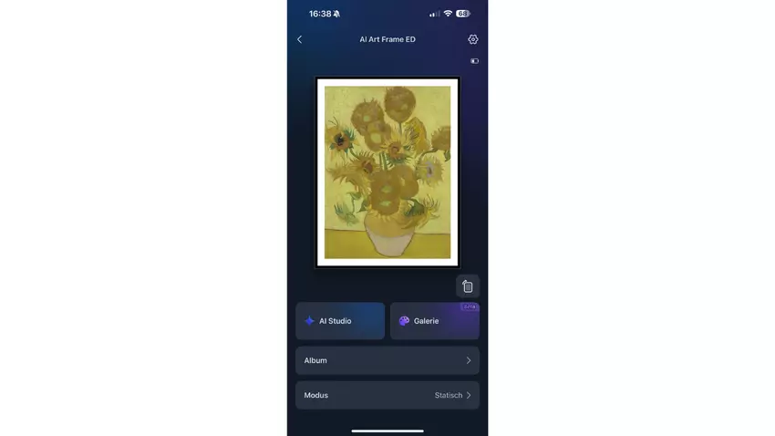SwitchBot E Ink kunstlijst