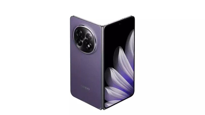 Het discrete opvouwbare scherm in de Oppo Find N5 is naar verluidt gemaakt door Samsung Display