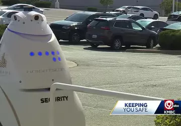 In de VS helpt een AI-beveiligingsrobot ...