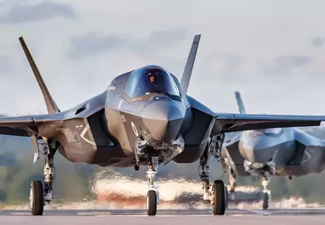 F-35 Lightning II lanceert voor het ...