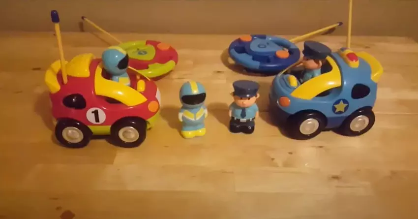 JOYIN CARTOON POLICE rc auto voor peuters