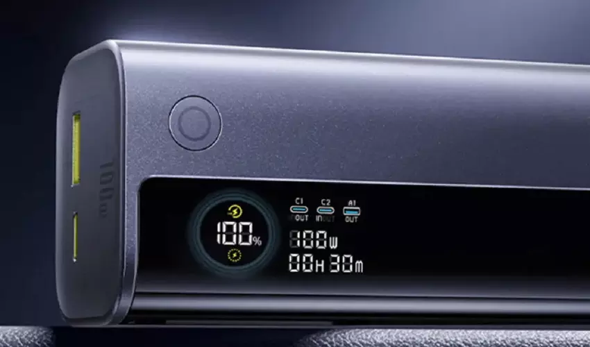 Nieuw van Baseus: 10000 mAh compacte paverbank met 100W outputvermogen voor slechts $27