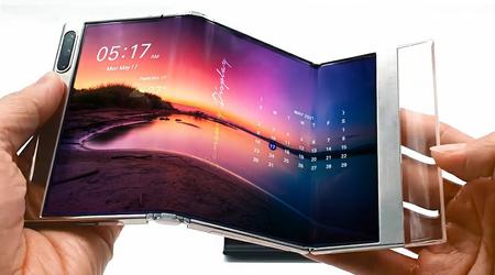 Xiaomi ontwikkelt een smartphone die in drievoud kan worden opgevouwen