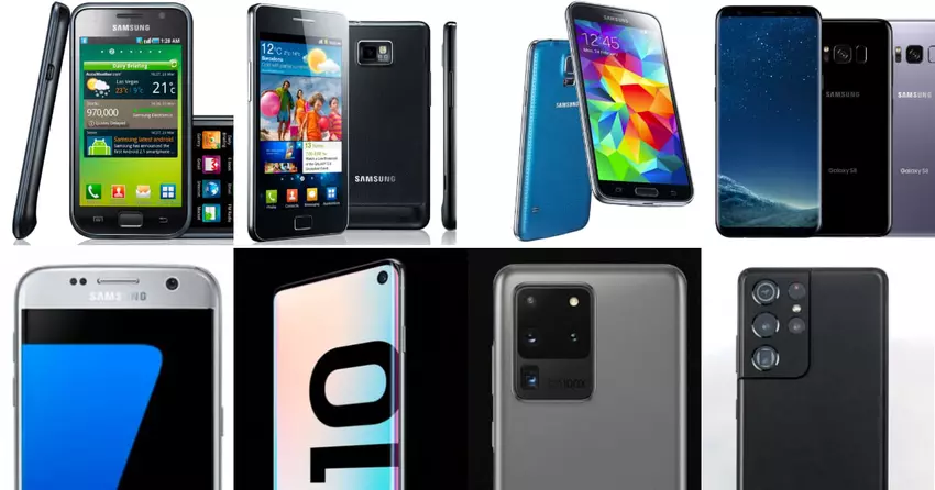 13 Samsung Galaxy S modellen die smartphone geschiedenis hebben geschreven