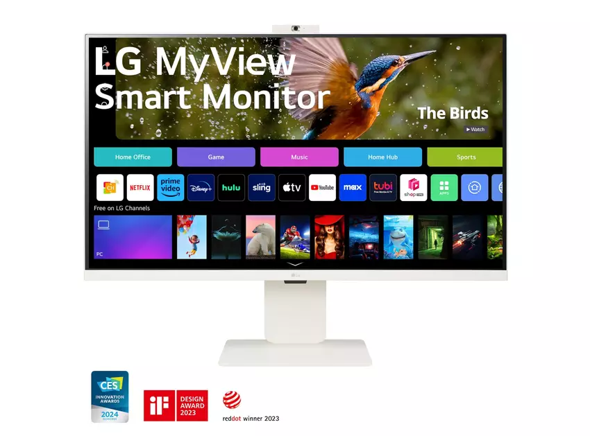 LG heeft een serie MyView Smart Monitors aangekondigd met schermen tot 4K, AirPlay 2 en webOS aan boord, met een prijs vanaf $199