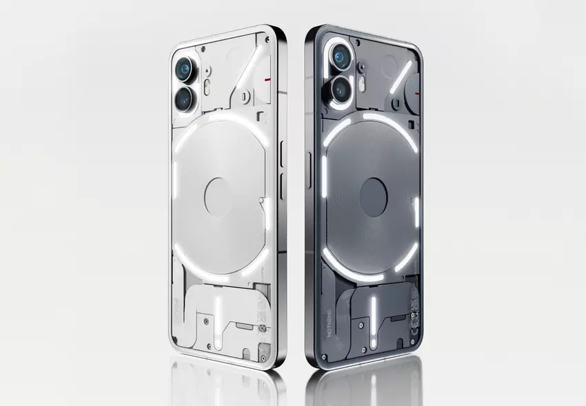 Dubbele camera, twee kleuren en achtergrondverlichting Glyph: Niets heeft een persafbeelding van de telefoon onthuld (2)