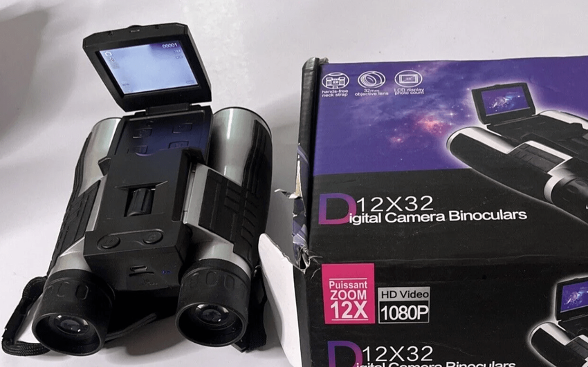 GordVE HD 12x32 Digitale verrekijker met beste camera