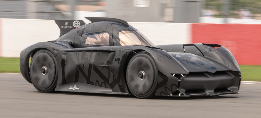 McMurtry Speirling verbreekt een 23 jaar oud record op het Goodwood Festival of Speed - hij accelereert naar 100 km/u in de helft van de tijd van de Lamborghini Aventador LP 780-4 Ultimae