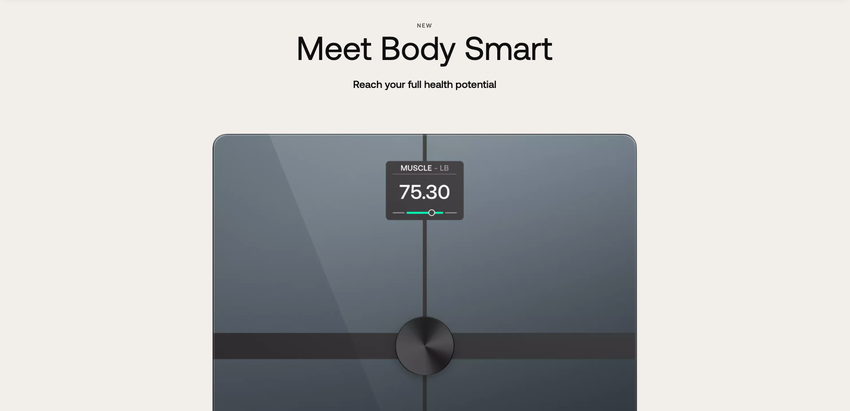 Withings introduceert Body Smart Scale: slimme weegschaal met LCD-scherm en ondersteuning voor Apple Health/Google Fit