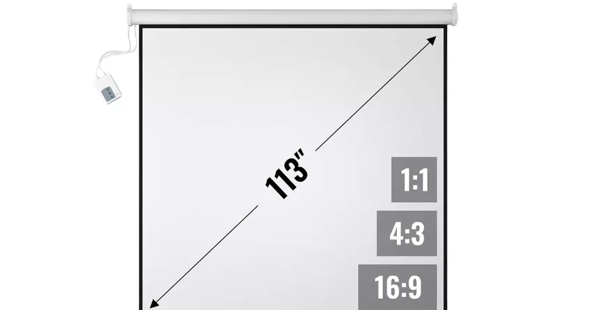 Jago beste gemotoriseerde projectiescherm voor thuisbioscoop