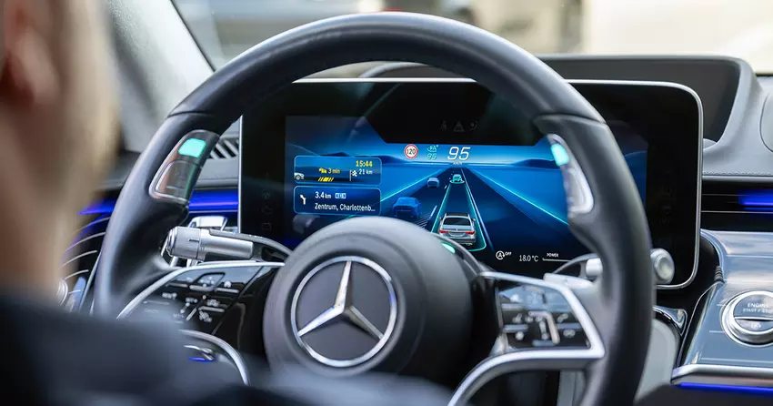 Demonstratie van de werking van het DRIVE PILOT-systeem