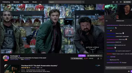 Twitch annuleert functie om Prime Video te bekijken