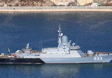 Ruslands nieuwste schip Cyclone met Onyx ...