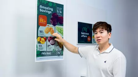 Samsung Color E-Paper: een display dat eruitziet als papier en zonder stroomaansluiting werkt