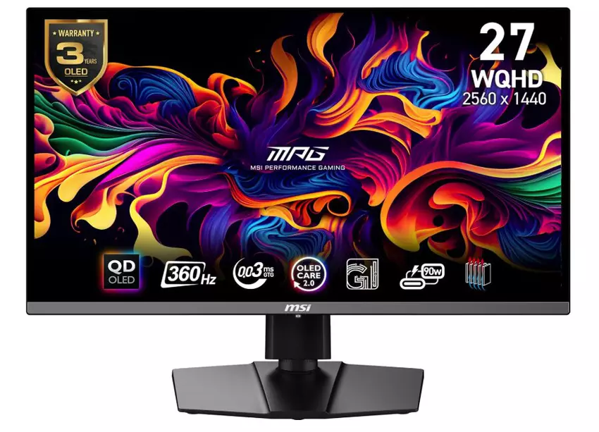 MSI MPG 271QRX OLED-monitor gaming prestaties