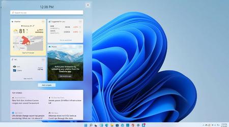 Nu handig: Widgets om het gebruik van CPU, geheugen en videokaart bij te houden zijn nu beschikbaar in de Windows 11 test build. 