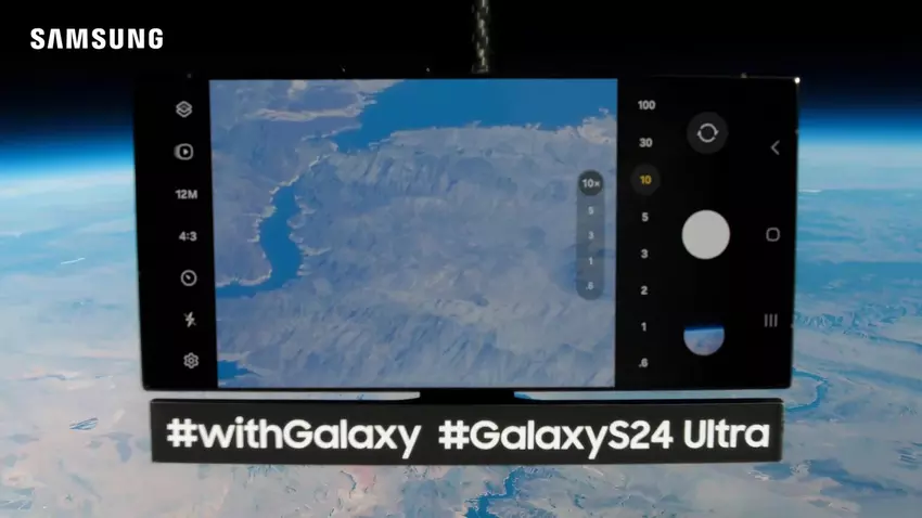 Samsung heeft het Galaxy S24 Ultra vlaggenschip de ruimte ingestuurd