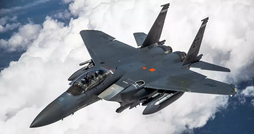 De F-15EX Eagle II met AMRAAM- en JASSM-raketten kan het zwaarst bewapende gevechtsvliegtuig aller tijden worden.