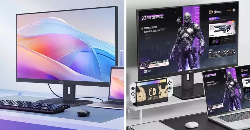 AOC Q27E12C - QHD IPS-monitor met 100Hz verversingssnelheid voor de prijs van $140