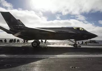 F-35C Lightning II gevechtsvliegtuigen van de ...