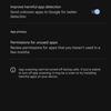 Google Play Protect-beveiliging, voorvertoning