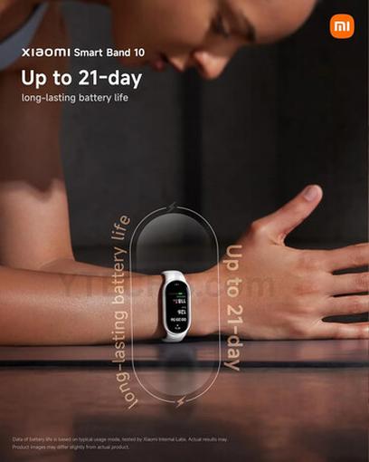 Xiaomi Smart Band 10 - onderkant
