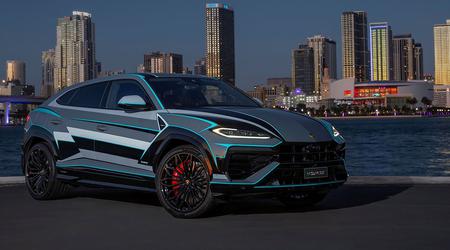 Lamborghini heeft een unieke Urus SE onthuld die 230 uur kostte om te schilderen