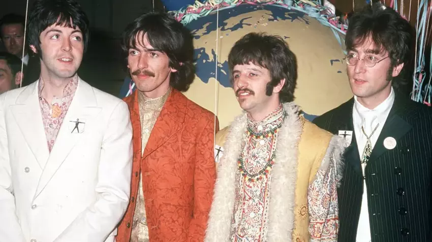 The Beatles in de opnamestudio in 1967