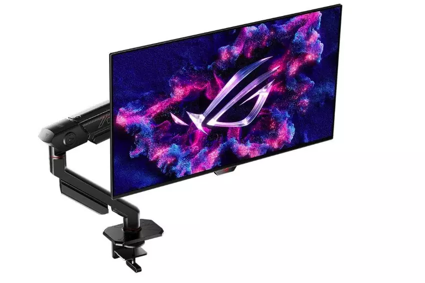 ASUS ROG Swift OLED PG27AQDM monitor met hoge verversingssnelheid