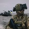 SSU toonde een nieuwe generatie zee-baby-marine-drones: nu met een machinegeweer en MLRS (video)-11 Voorbeeld van Sea Baby op open zee