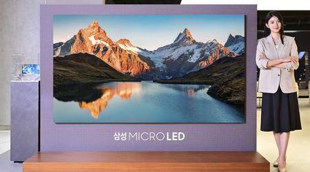 Samsung is begonnen met de verkoop van een enorme Micro LED-display TV met een waarde van meer dan $100.000 en er komen nog meer weggeefacties aan