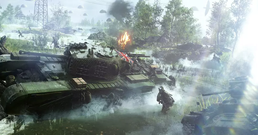 Battlefield V online piek overschrijdt 116 000 spelers - meer dan Battlefield 2042