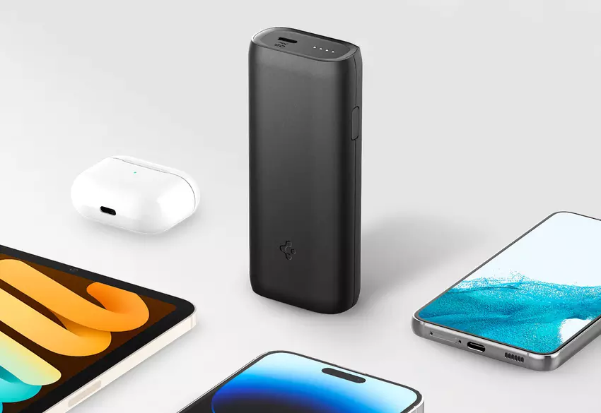 Spigen lanceert ArcPack draagbare oplader PA2100: 10.000mAh compacte batterij met 30W laadvermogen