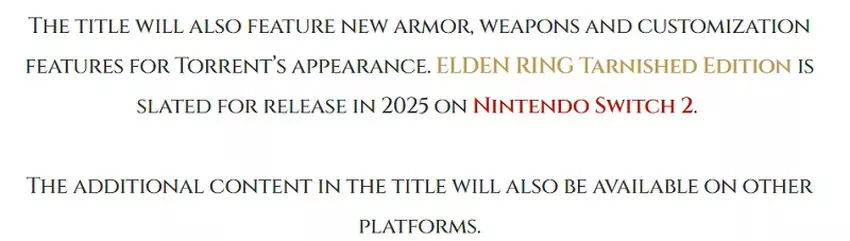 Screenshot van Bandai Namco's website