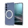 Samsung Galaxy S25 Plus smartphone in blauwe kleur