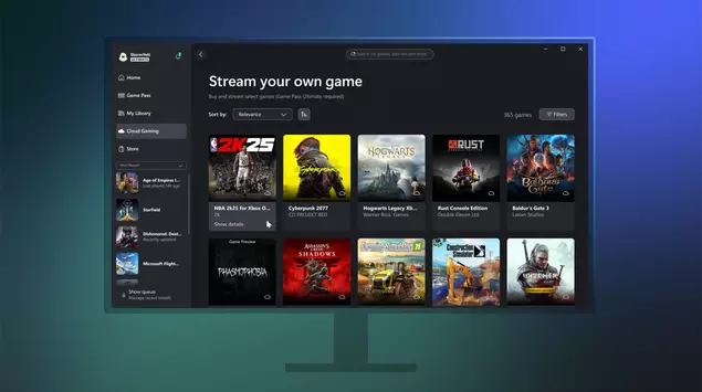 Xbox's "Stream Your Game" feature is ...