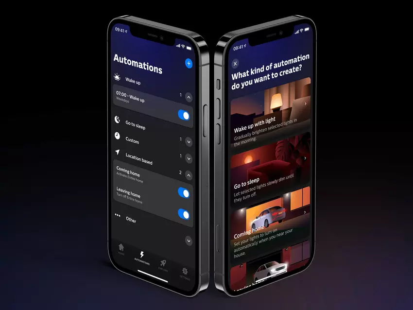 Philips Hue-update voor iOS. Illustratie: Philips Hue