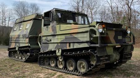 Oekraïense leger ontvangt Noorse terreinwagens Bandvagn 202