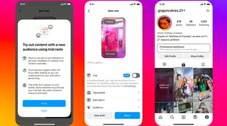 Instagram lanceert 'testrollen' die niet worden gezien door volgers