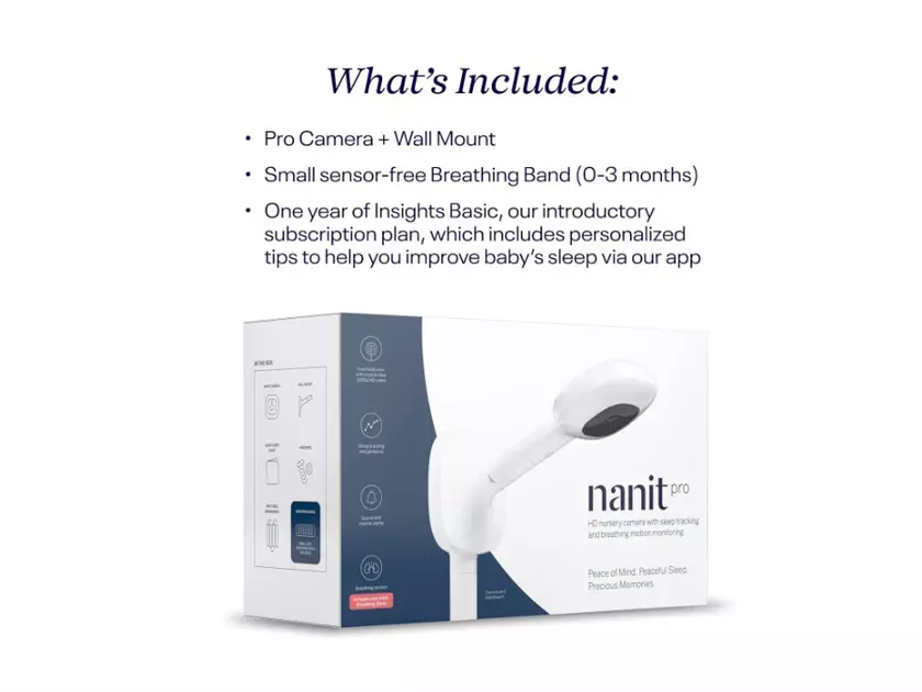 Nanit Pro babyfoon met camera