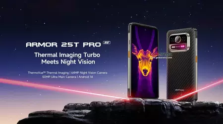 Ulefone introduceert Armor 25T Pro met warmtebeeldcamera en 6500 mAh batterij voor €275