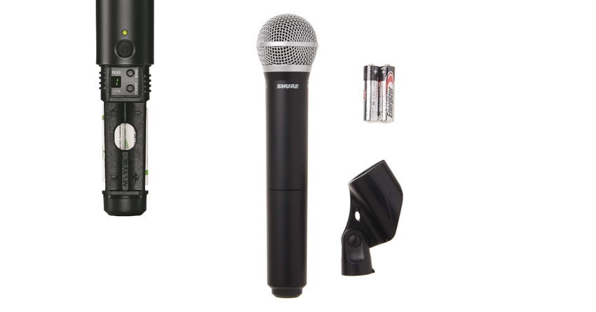 Shure BLX2/PG58 beste microfoon voor spreken in het openbaar
