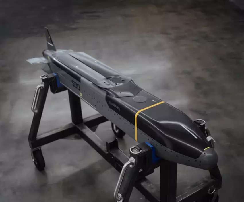 De Barracuda-500 raket. Illustratie: Anduril