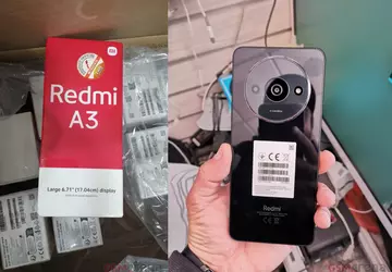 Redmi A3 met grote dubbele camera ...