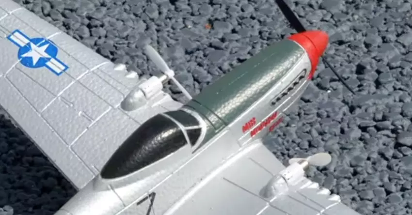 s-idee® Volantex RC Mustang P51 beste radiobestuurde vliegtuig