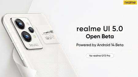 De realme GT 2 Pro heeft de Android 14 beta met realme UI 5.0 shell ontvangen.