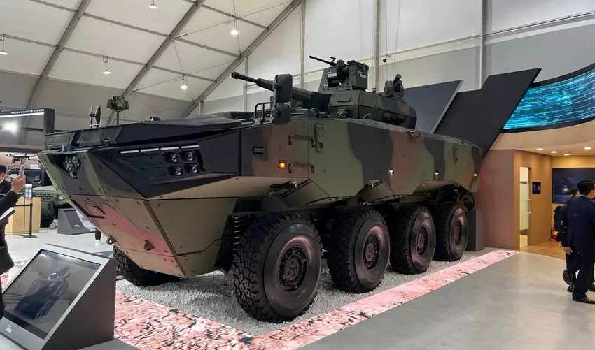 Hyundai Rotem wil het Oekraïense leger nieuwe N-WAV 8x8 infanteriegevechtsvoertuigen leveren